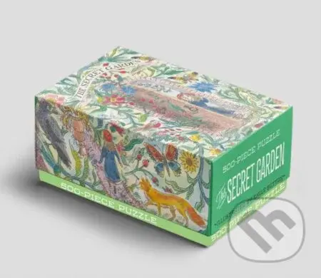 The Secret Garden: The Opening Lines (A 500-Piece Jigsaw Puzzle for Adults, Premium Quality, Beautiful Design, Gift for Book Lovers) - kniha z…