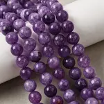 Natural White Jade Beads Strands