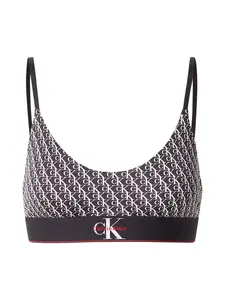 Calvin Klein Underwear Podprsenka  červená / čierna / biela