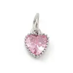 Brass Micro Pave Cubic Zirconia Pendants