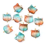 10Pcs Glass Pendants