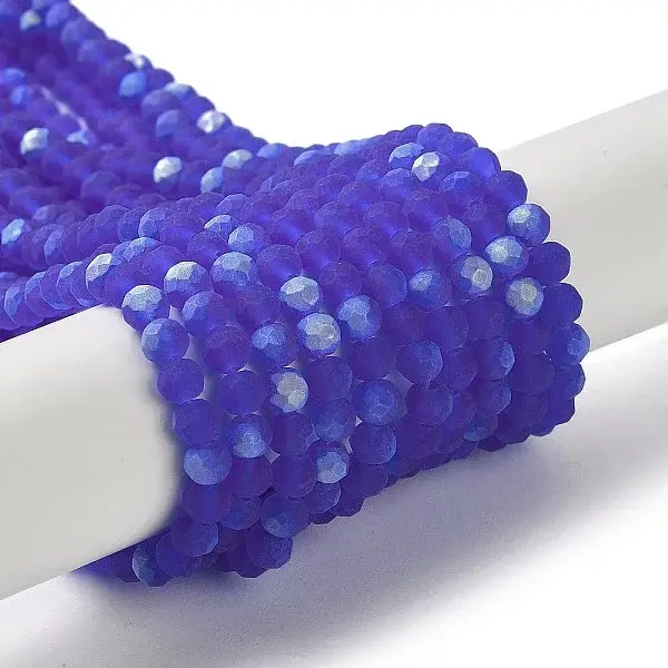 Transparent Glass Beads Strands