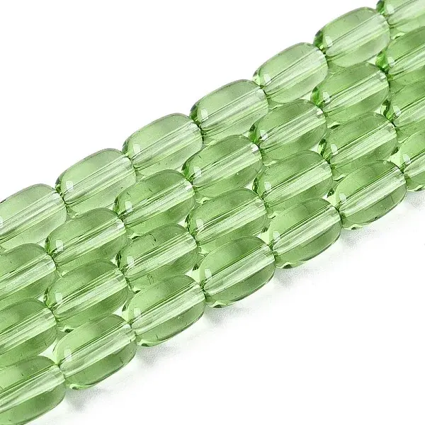 Transparent Glass Beads Strands