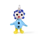 Handmade Lampwork Clown Figurine Pendants