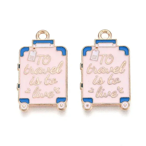 Alloy Enamel Pendants