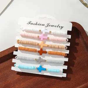 6Pcs Vibrant Boho Beaded Bracelet Set