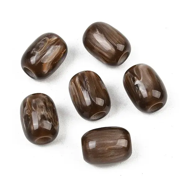 Opaque Resin European Beads