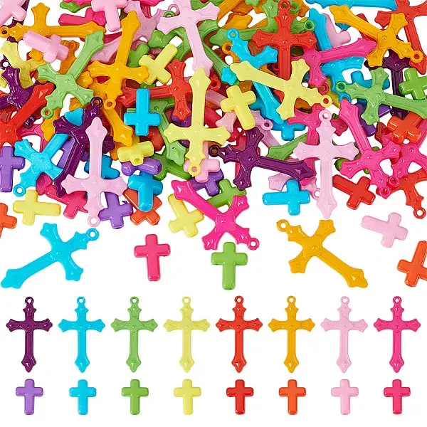 16 Styles Opaque Acrylic Pendants