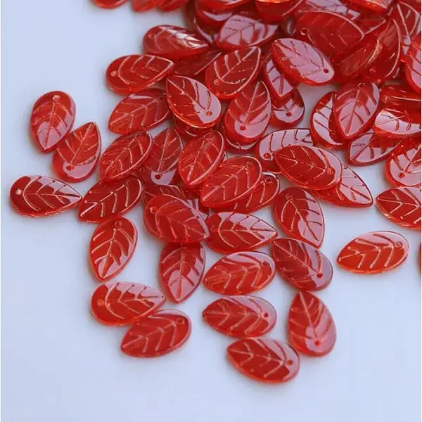 Handmade Luminous Top Drilled Lampwork Pendants