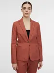 Hnedé dámske sako s prímesou ľanu ORSAY