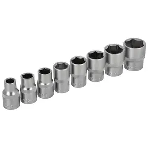 Sada nástrčných klíčů 1/2”, STALCO, set 8 ks