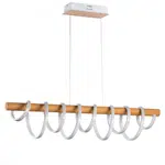 XXXL ZÁVĚSNÉ LED SVÍTIDLO, 112/22/130 cm