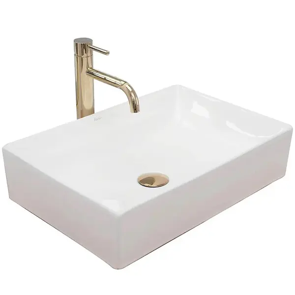 Umyvadlo na desku Inga 07RU+REA-U1022