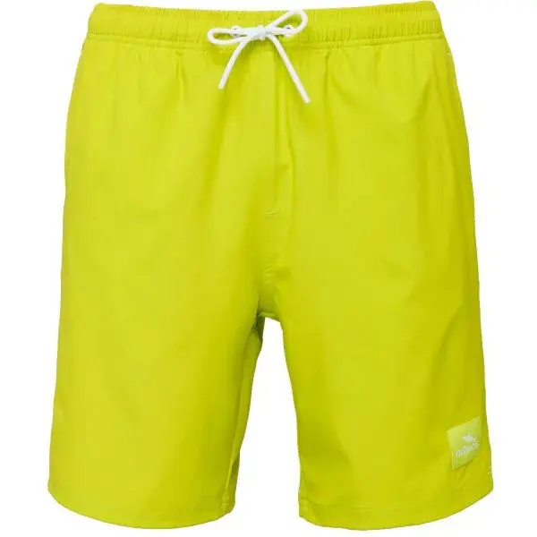 AQUOS MANTON Pánske šortky so špeciálnou vodnou potlačou, svetlo zelená, veľkosť XXL