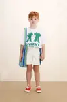 Tinycottons Dětské bavlněné tričko Tinycottons FROG & FROG GRAPHIC TEE