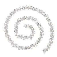 Glass Rhinestone Handmade Beaded Chains