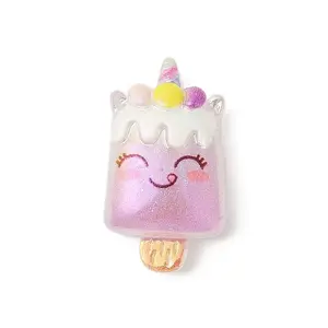 Summer Theme Opaque Resin Cabochons