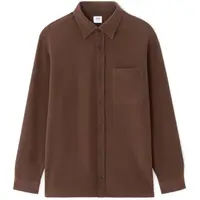 CELIO NASEERSET Pánská košile, hnědá, velikost