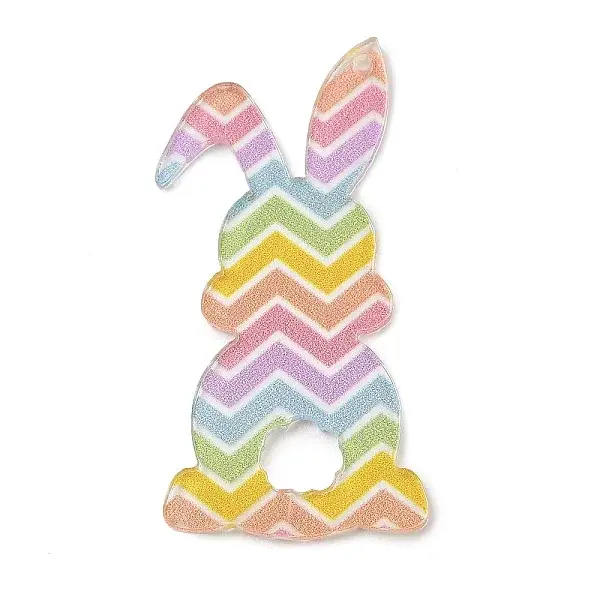 Printed Transparent Acrylic Pendants