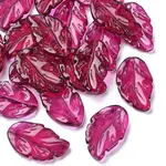 10Pcs Handmade Transparent Czech Lampwork Pendants