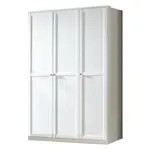 ŠATNÍ SKŘÍŇ, bílá, 135/198/58 cm