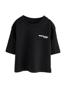 Next Tričko  čierna