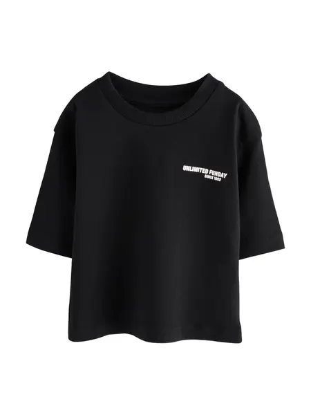 Next Tričko  čierna