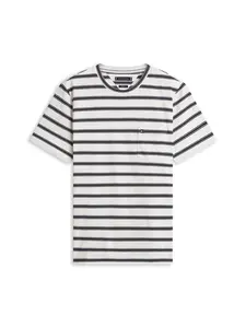 TOMMY HILFIGER Tričko 'ESS'  námornícka modrá / biela