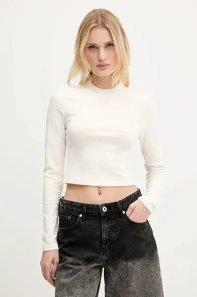 Tričko s dlouhým rukávem HUGO Dafilomena_3