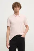 Bavlněné polo tričko BOSS Pallas černá barva, 50468362