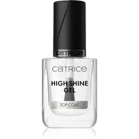 Catrice High Shine Gel Top Coat vrchný lak na nechty pre dokonalú ochranu a intenzívny lesk 10.5 ml