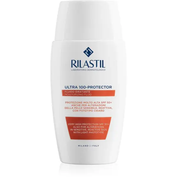 Rilastil Ultra 100-Protector hydratačný ochranný fluid pre citlivú pleť SPF 50+ 50 ml