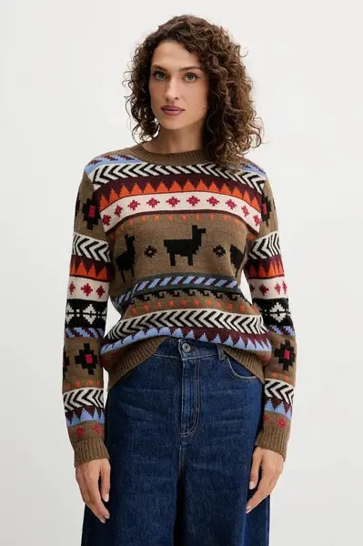 Sveter s prímesou vlny a alpaky Weekend Max Mara QUIRITE