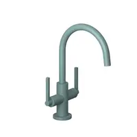 Kludi Nova Fonte umývadlová batéria s výpusťou matná petrolejová 20118O315