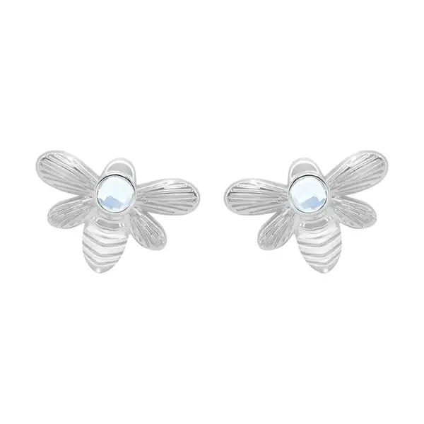 Postříbřené náušnice Lilou Honey 211/KOL/9/SR