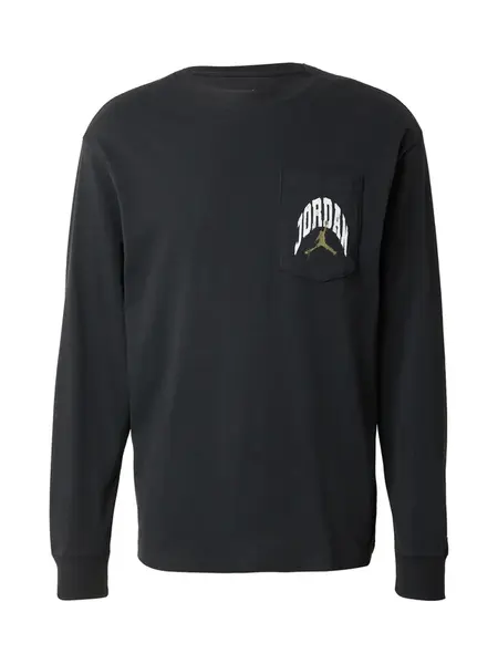 Jordan Tričko 'BRK'  kaki / čierna / biela