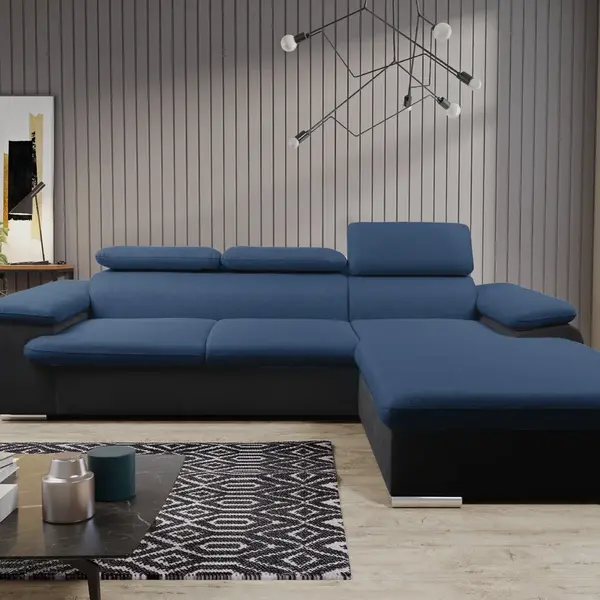 Sedací souprava Coast Stark 377 / Trend 17 Provedení: Pravá varianta, látka: Stark 377 / Trend 17