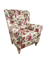 Křeslo Baroko Nožičky: Wenge, látka: Sandiano WM 82