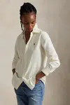 Manšestrová košile Polo Ralph Lauren dámská, béžová barva, regular, s klasickým límcem, 211971526