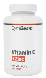 GYMBEAM Vitamín C + zinek 120 tablet