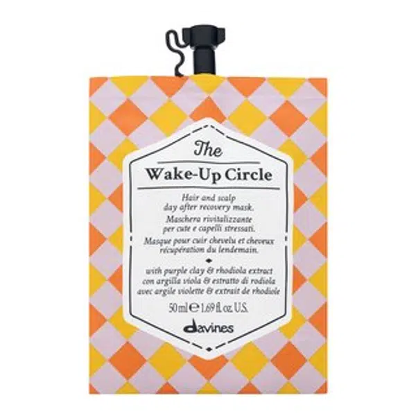 Davines The Wake Up Circle posilující maska pro namáhané a zcitlivělé vlasy 50 ml