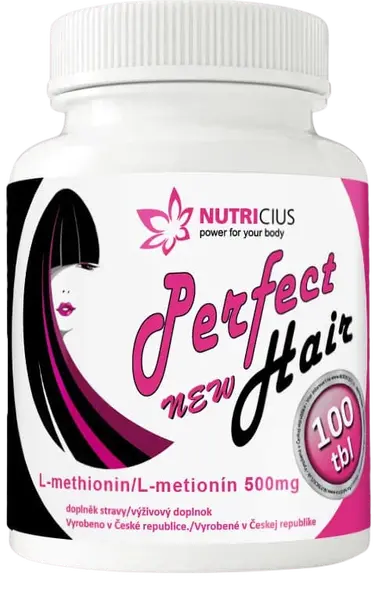 NUTRICIUS Perfect HAIR new - methionin 500 mg 100 tablet