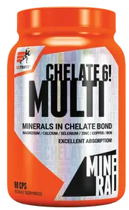 EXTRIFIT Multi Mineral Chelate 6!, 90 kapslí