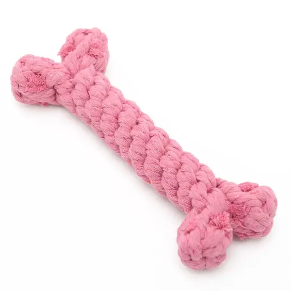 Reedog kost růžová, bavlněná hračka, 19 cm | P53640