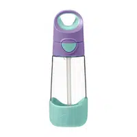 B.BOX Lahev na pití s brčkem - lilac pop 450ml