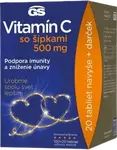 GS Vitamín C500 + šípky - dárkové balení 120 tablet