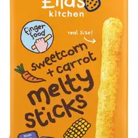 ELLA'S KITCHEN BIO křupavé tyčky s kukuřicí a mrkví 16 g