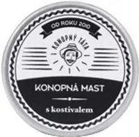 KONOPNÝ TÁTA Cestovní konopná mast s kostivalem 15 ml