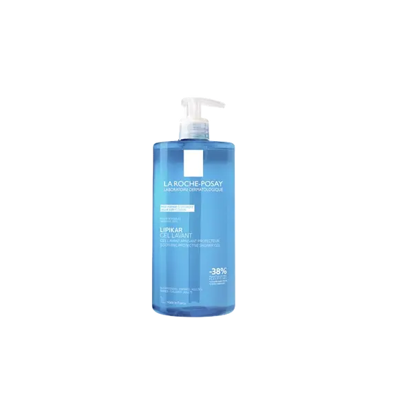 LA ROCHE-POSAY Lipikar Gel Lavant zklidňující a ochranný sprchový gel pro celou rodinu 1 l
