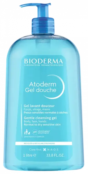 Bioderma Výživný sprchový gel pro suchou pokožku Atoderm (Gentle Shower Gel) 1000 ml